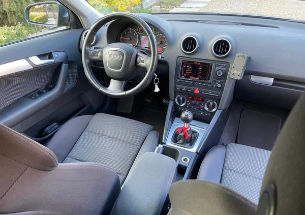 Audi A3 cena 17500 przebieg: 267000, rok produkcji 2007 z Dobrzyca małe 137